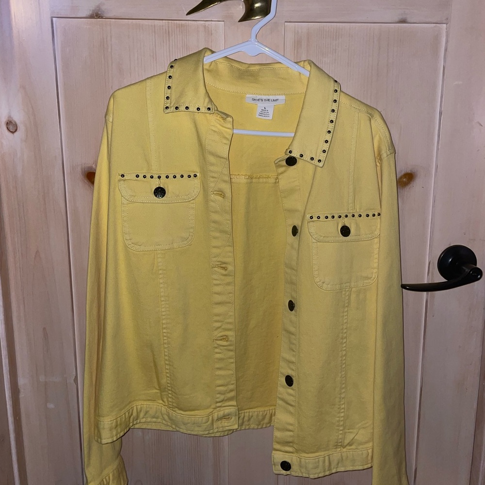 Sunshine yellow jacket!!